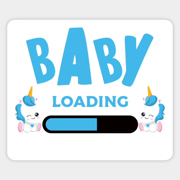 Baby Boy Loading Sticker by My Tribe Apparel